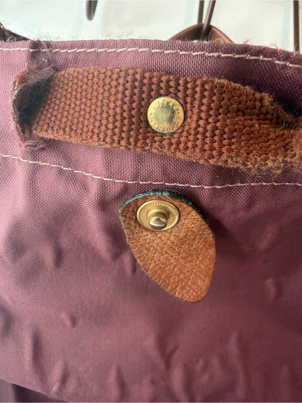 Authentic longchamp backpack - Picture 3 of 5